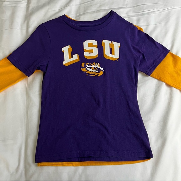 Gen 2 Boys 3 in 1 LSU t-shirt, Size 7 - Picture 4 of 5